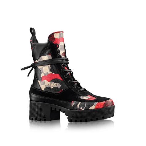 louis vuitton platform boots replica|louis vuitton ankle boot.